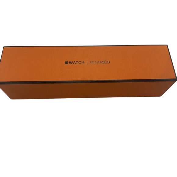 Apple Watch Hermès Empty Box 12" X 3" Orange - Picture 4 of 4